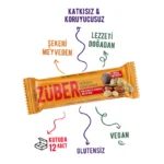 Züber Yer Fıstıklı ve Kakaolu Meyve Bar 40g (glutensiz, vegan)